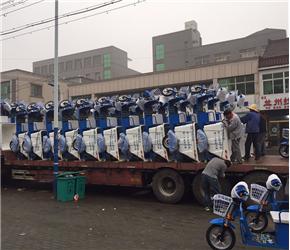 保潔車發貨中